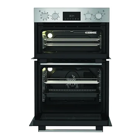 Hotpoint DIH82DIX Built In Electric Double Oven - Stainless Steel