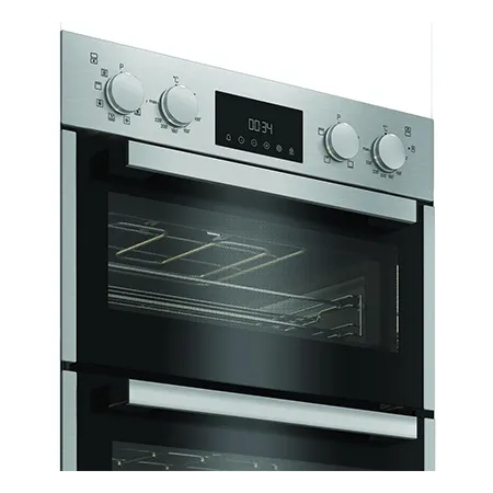 Hotpoint DIH82DIX Built In Electric Double Oven - Stainless Steel
