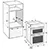 Hotpoint DIH82DIX Built In Electric Double Oven - Stainless Steel