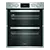 Hotpoint DUH10DIX 59.4cm Built In Electric Double Oven - Stainless Steel
