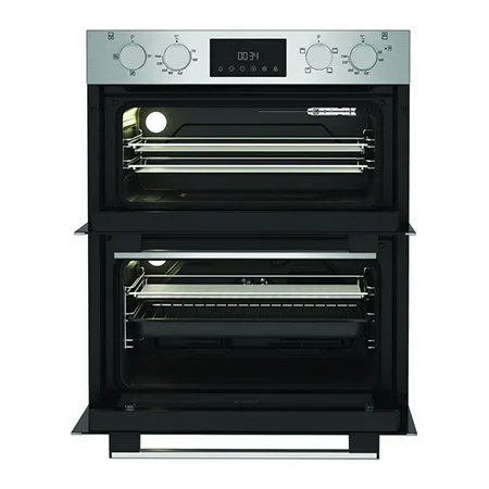 Hotpoint DUH10DIX 59.4cm Built In Electric Double Oven - Stainless Steel