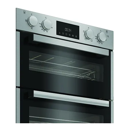 Hotpoint DUH10DIX 59.4cm Built In Electric Double Oven - Stainless Steel