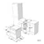 Hotpoint DUH10DIX 59.4cm Built In Electric Double Oven - Stainless Steel