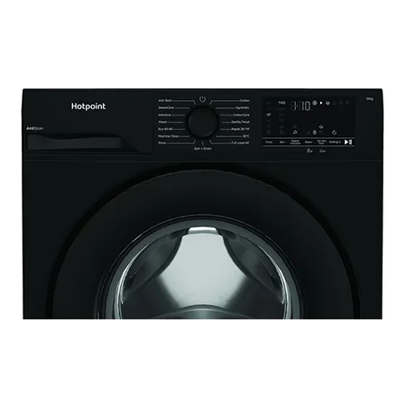 Hotpoint H101BANTIST 10kg 1400 Spin Washing Machine - Black
