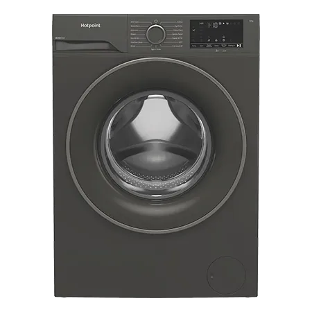 Hotpoint H101GANTISTAIN 10kg 1400 Spin Washing Machine with PetHairCare - Graphite