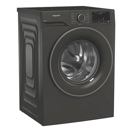 Hotpoint H101GANTISTAIN 10kg 1400 Spin Washing Machine with PetHairCare - Graphite