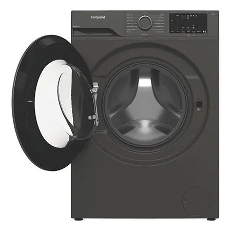Hotpoint H101GANTISTAIN 10kg 1400 Spin Washing Machine with PetHairCare - Graphite