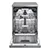 Hotpoint H7FHP43XUK Freestanding Dishwasher - Inox - 15 Place Settings