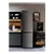 Hotpoint H7X93TSK Hotpoint Freestanding Frost Free Fridge Freezer - Silver Black