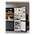 Hotpoint H7X93TSK Hotpoint Freestanding Frost Free Fridge Freezer - Silver Black