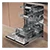 Hotpoint H8IHP42LUK 60cm Built In Dishwasher - 14 Place Settings