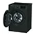 Hotpoint HBD8680GANTIS 8kg 1400 Spin Washing Machine - Graphite