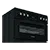 Hotpoint HDE6VDC2B1 60cm Double Oven Electric Cooker with Ceramic Hob - Black