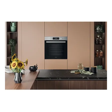Hotpoint HO255HXUK 59.5cm Built In Electric Single Oven - Stainless Steel