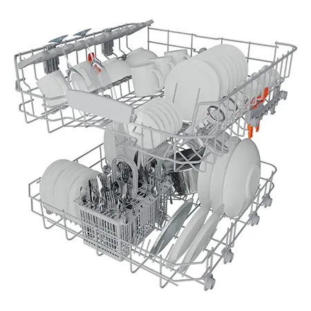 Hotpoint HP2FFC14BN6WUK Dishwasher with ActiveDry - 14 Place Settings - White
