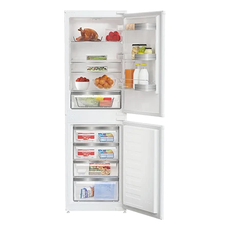 Hotpoint HPKH1262B4UK No Frost 50/50 Built in Fridge Freezer, Sliding Hinge