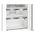 Hotpoint HPKH1262B4UK No Frost 50/50 Built in Fridge Freezer, Sliding Hinge