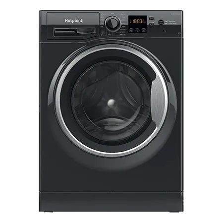 Hotpoint NSWF946BSUK 9kg 1400 Spin Washing Machine - Black