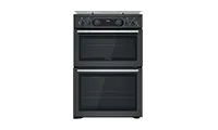 Hotpoint CD67G0C2CA Freestanding Double Cooker
