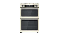 Hotpoint CD67G0C2CJ Gas Cooker - Double Oven
