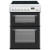 Hotpoint DSC60P 60cm Electric Cooker with Double Oven and Ceramic Hob