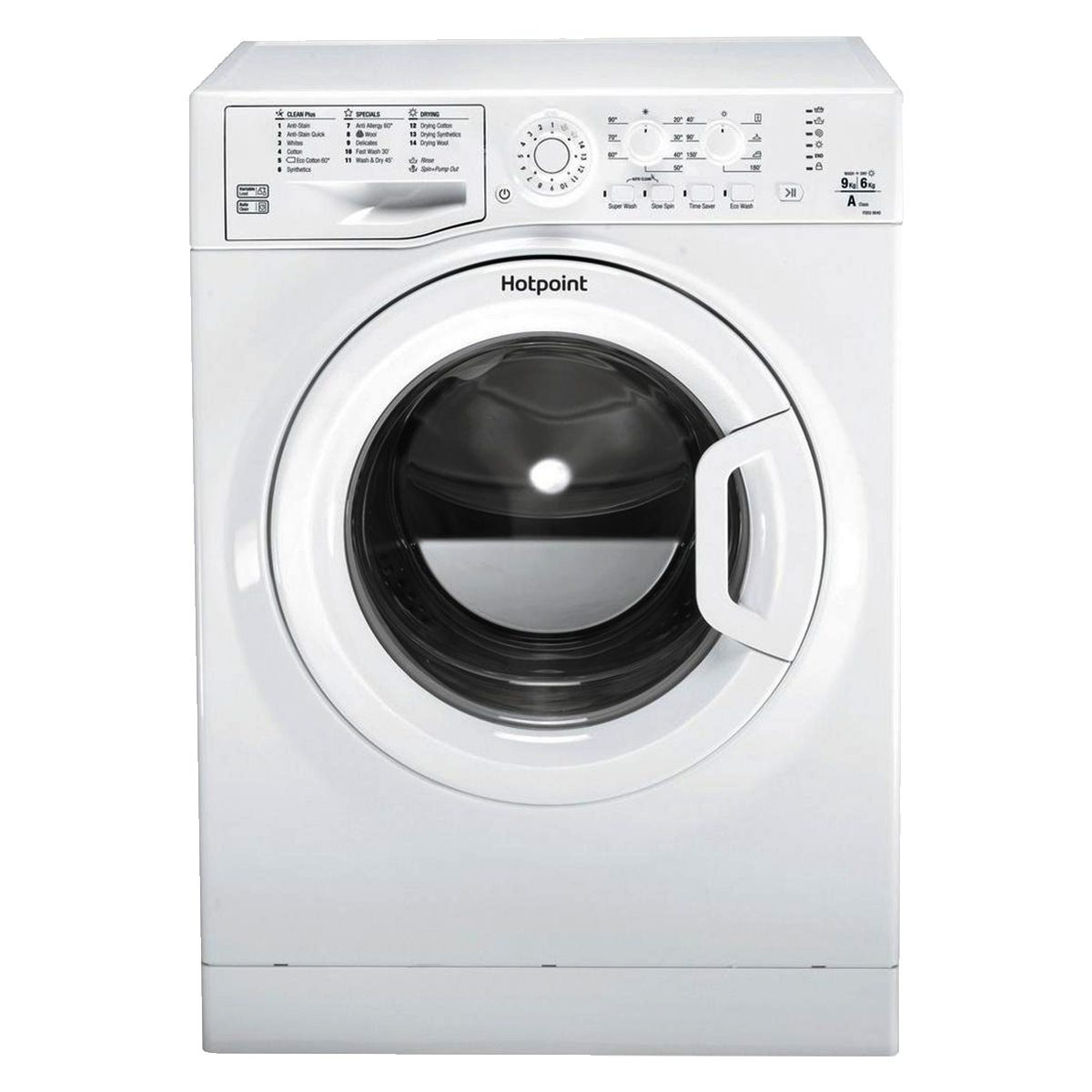 Hotpoint FDEU9640P 9kg Washer / 6kg Dryer Hotpoint FDEU9640P 9kg Washer / 6kg Dryer