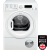 Hotpoint SUTCDGREEN9A1 9kg Heat Pump Condenser Tumble Dryer with A+ Energy Rating & Sensor