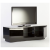 ICONIC OBELISK 1500BLK Obelisk Range Modern Contemporary TV Cabinet for Flat Screen TVs 