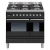 ILVE PD906MP 90cm Twin Dual Fuel Range Cooker with 6 Gas Burner Hob (Choose from a variety of colours)