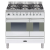 ILVE PD90FMP 90cm Twin Dual Fuel Range Cooker with 4 Gas Burners with Fry Top (Choose from a variety of colours)