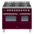 ILVE PDN100IE3 100cm Twin Dual Fuel Range Cooker 4 Burner & 2 Zone induction Hob (Choose from a variety of colours)