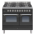 ILVE PDN100IE3 100cm Twin Dual Fuel Range Cooker 4 Burner & 2 Zone induction Hob (Choose from a variety of colours)