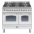 ILVE PDN100IE3 100cm Twin Dual Fuel Range Cooker 4 Burner & 2 Zone induction Hob (Choose from a variety of colours)