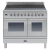 ILVE PDWI100E3 100cm Twin Induction Range Cooker with 6 Zone Induction Hob (Choose from a variety of colours)