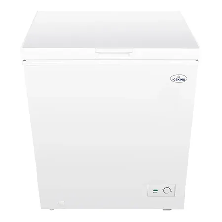 Iceking CF142EW 142L Freestanding  Chest Freezer, White