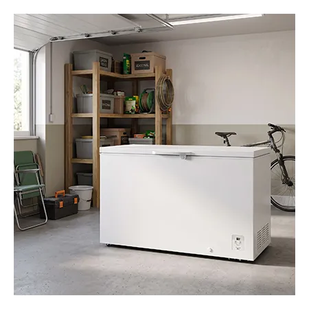 Iceking CF501EW 500L Freestanding  Chest Freezer, White