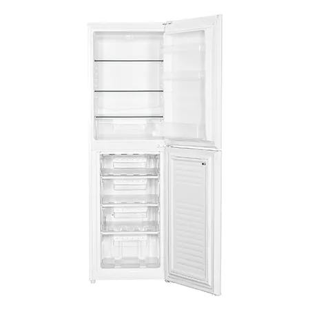 Iceking IK1750EW Freestanding 50/50 Manual Defrost Fridge Freezer,White