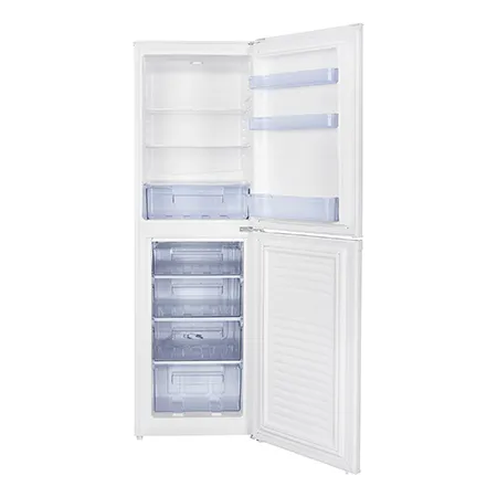 Iceking IK1750EW Freestanding 50/50 Manual Defrost Fridge Freezer,White