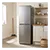 Iceking IK1750EX Freestanding 50/50 Manual Defrost Fridge Freezer, Inox