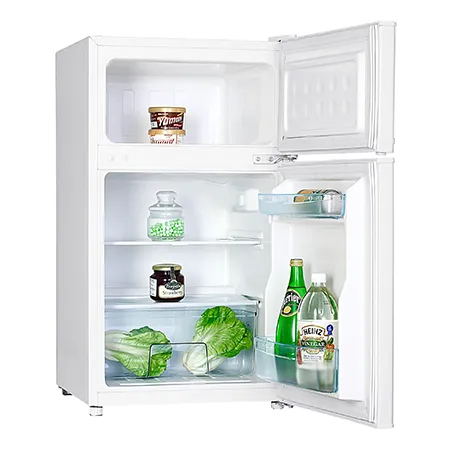 Iceking IK2022EW Freestanding  Undercounter  Fridge Freezer, White