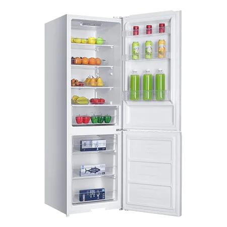 Iceking IK400WH Freestanding 50/50 Total No Frost Fridge Freezer,White