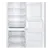 Iceking IK400WH Freestanding 50/50 Total No Frost Fridge Freezer,White
