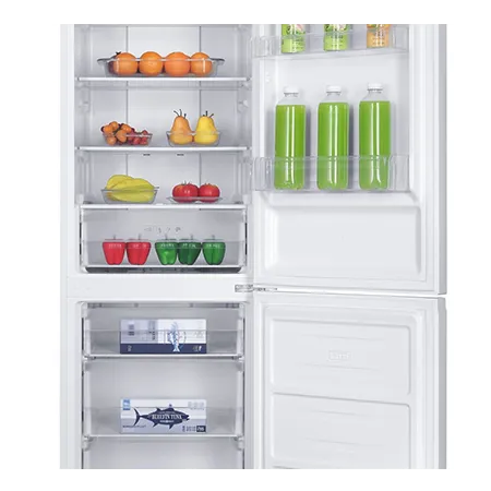 Iceking IK400WH Freestanding 50/50 Total No Frost Fridge Freezer,White