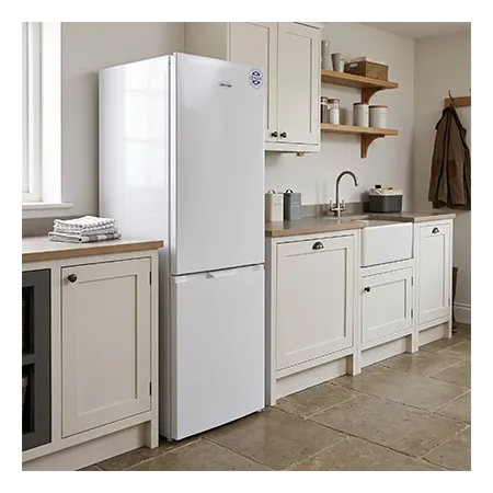 Iceking IK400WH Freestanding 50/50 Total No Frost Fridge Freezer,White