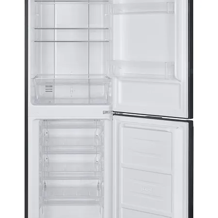 Iceking IK5050BK Freestanding 50/50 Total No Frost Fridge Freezer, Black