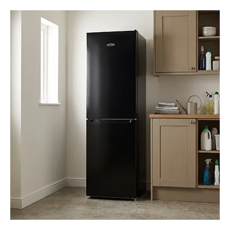 Iceking IK5050BK Freestanding 50/50 Total No Frost Fridge Freezer, Black