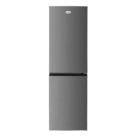Iceking IK5050IX Freestanding 50/50 Total No Frost Fridge Freezer, Inox