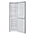 Iceking IK5050IX Freestanding 50/50 Total No Frost Fridge Freezer, Inox