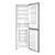 Iceking IK5050IX Freestanding 50/50 Total No Frost Fridge Freezer, Inox