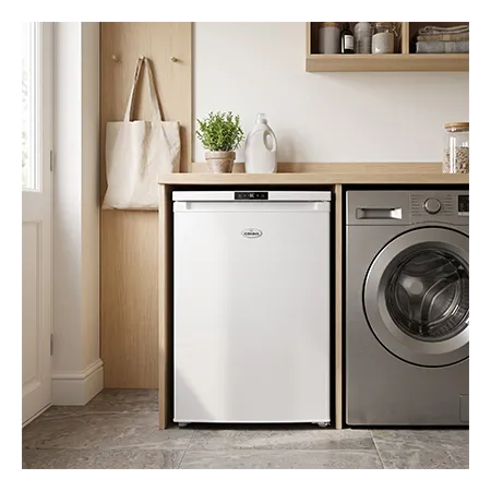 Iceking IK90TNFWH Freestanding Frost Free Under Counter Freezer, White